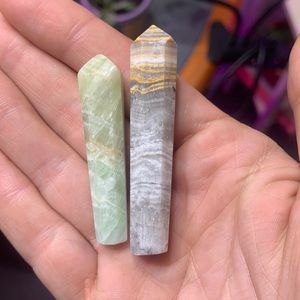 Calcite towers